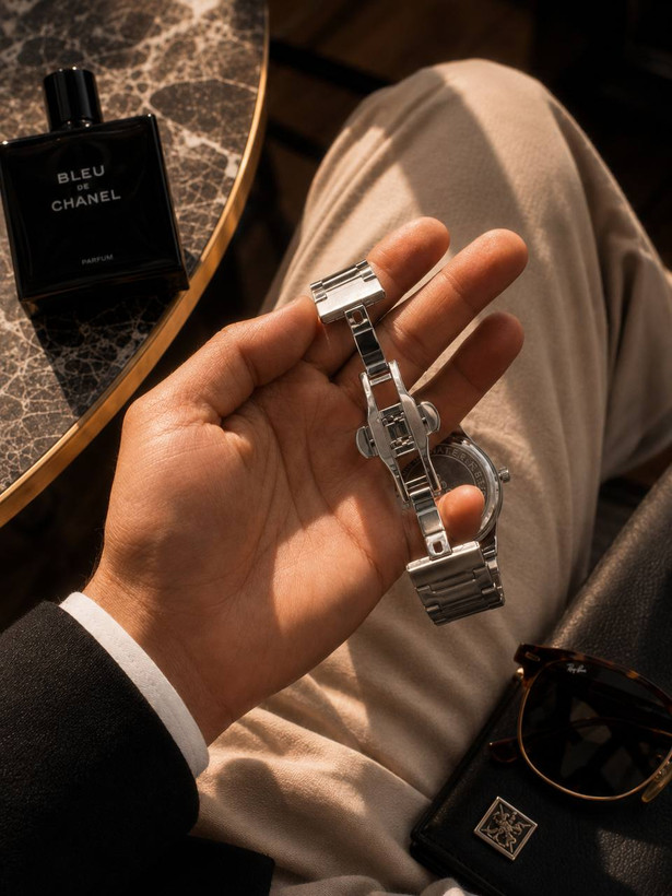 ساعت Tissot مدل مردانه با قفل پروانه ای