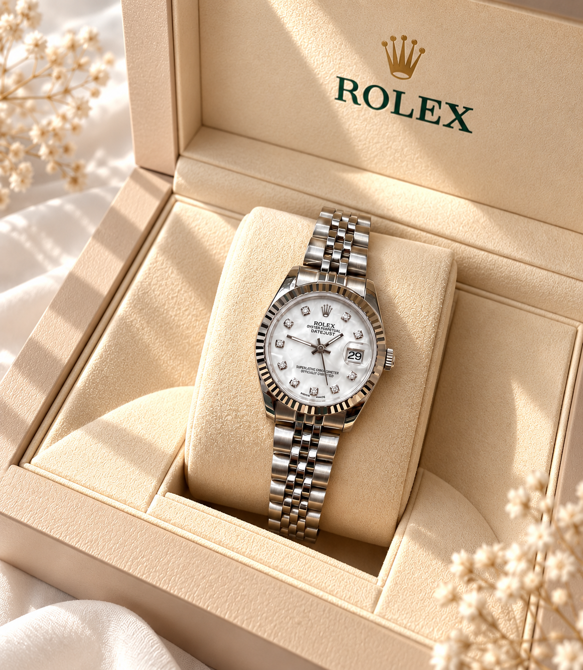 ساعت رولکس مدل دیت جاست datejust زنانه